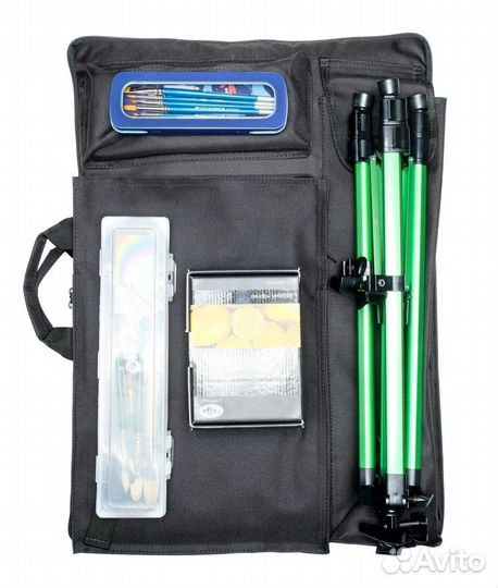 Папка-рюкзак для художника a2, цвет сиреневый