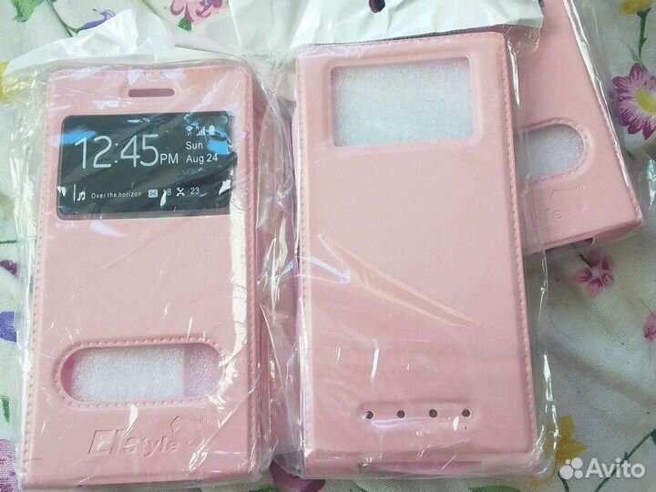 Чехлы книжка 4.0. цена за все 10 шт