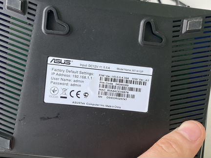 Роутер Asus RT-N10P Wireless N