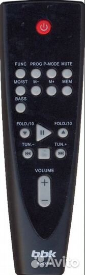 Пульт аналог BBK RC-BX518 для музыкального центра