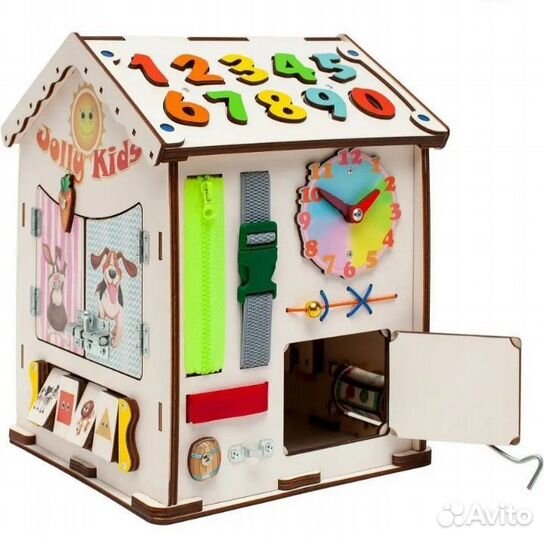 Бизиборд домик со светом