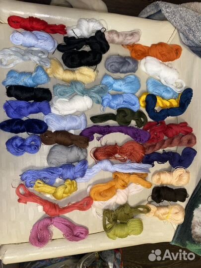 Шерстяные нитки