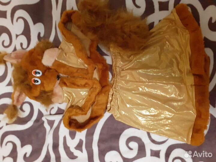 Новогодний костюм белки