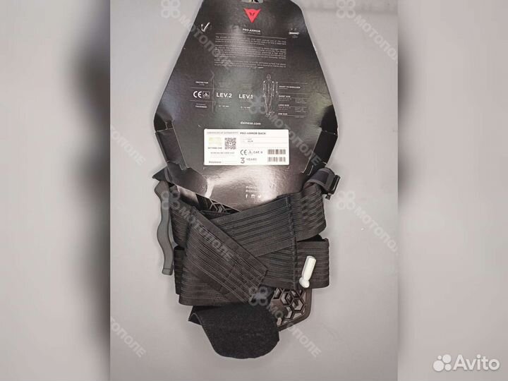 Защита спины, короткая, PRO-armor back short