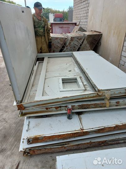 Двери утепленные противопожарные