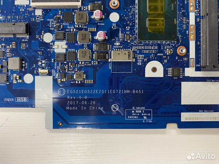 Материнская плата EG521EG522EZ511EG721NM-B451 Rev: