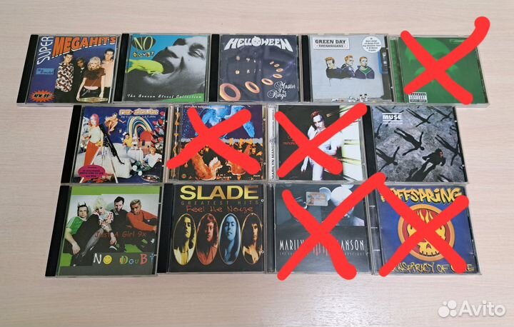 Рок CD диски лицензия