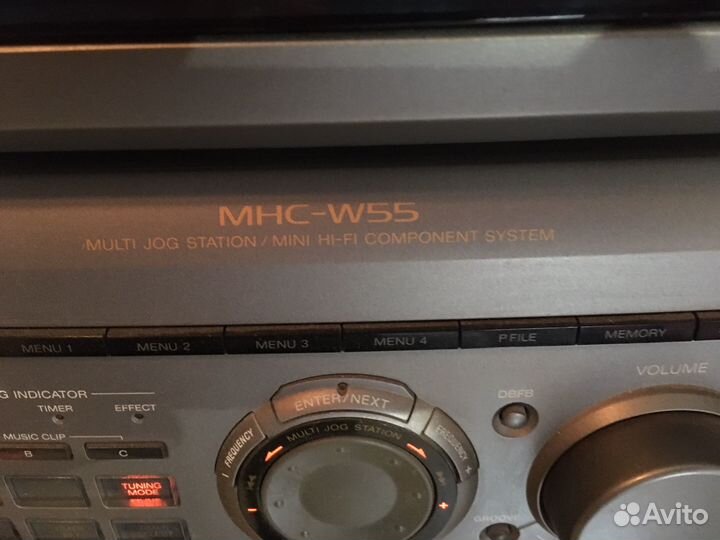 Музыкальный центр sony MHC-W55