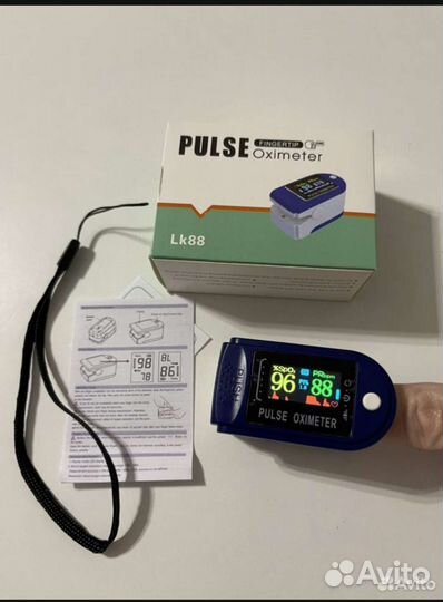 Пульсоксиметр медицинский новый