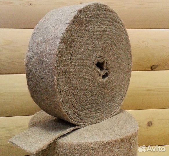 Утеплитель межвенцовый Джут разные размеры