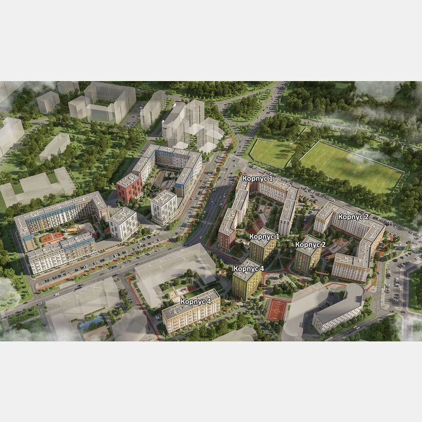 Квартира-студия, 24,8 м², 6/12 эт.