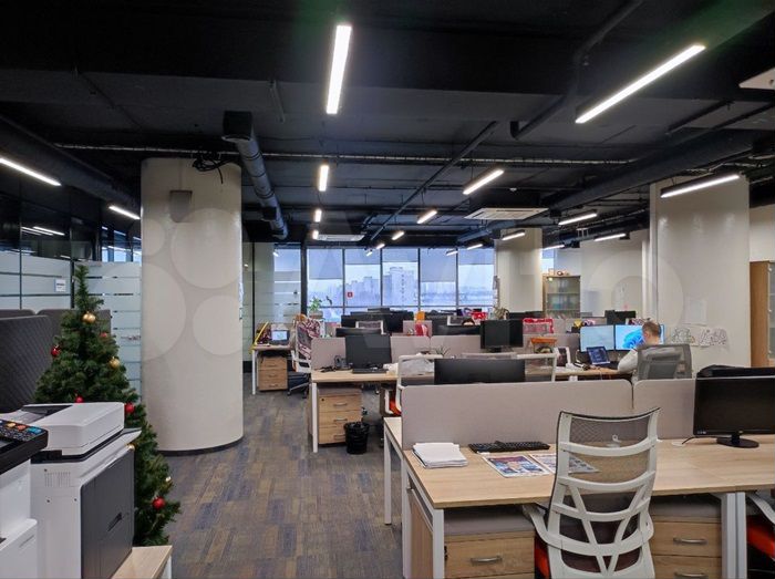 Офисный блок, ремонт, вид