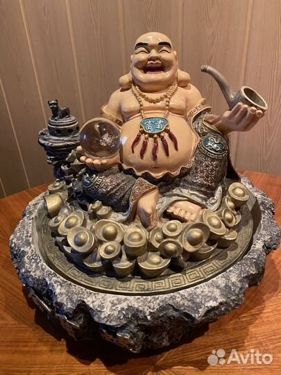 Денежный фонтан будда «Хотей»