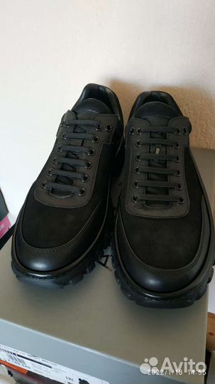 Кроссовки полуботинки Abricot новые натур.кожа р43