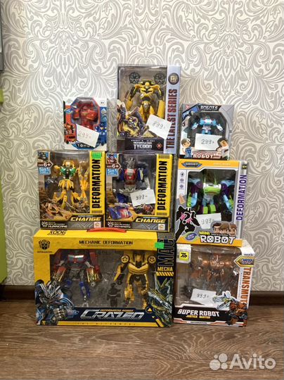 Новые тоботы трансформеры