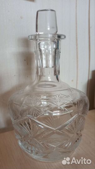 Графин СССР винтаж Гусь-Хрустальный