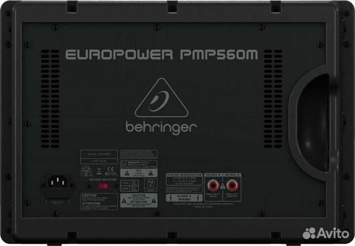 Behringer PMP560M активный микшерный пульт