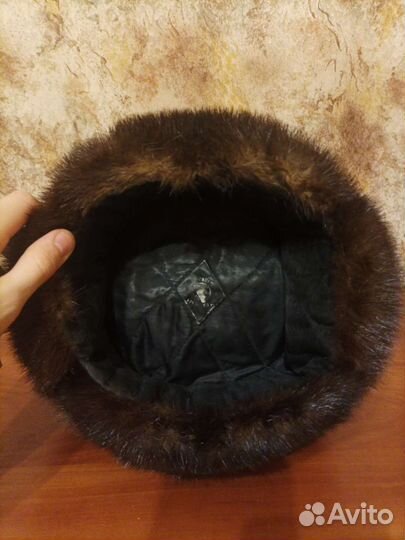 Мужская шапка норковая