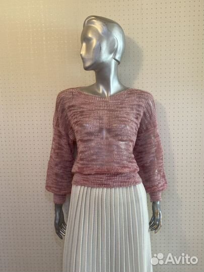 Джемпер паутинка из итальянского кидмохера