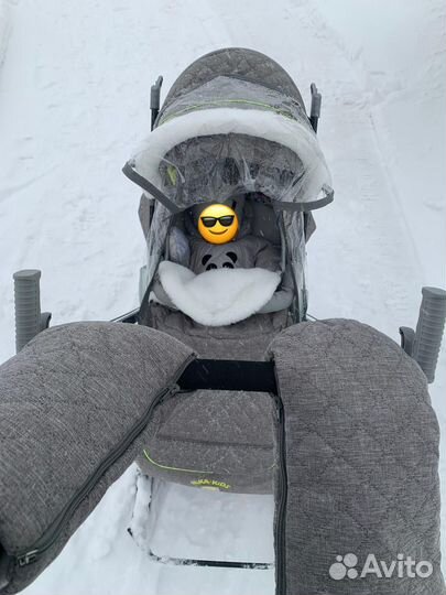 Санки коляска ника 7-7