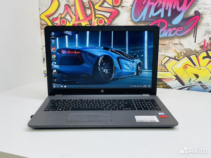 Игровой ноутбук HP i3 6006U/SSD/Radeon 520