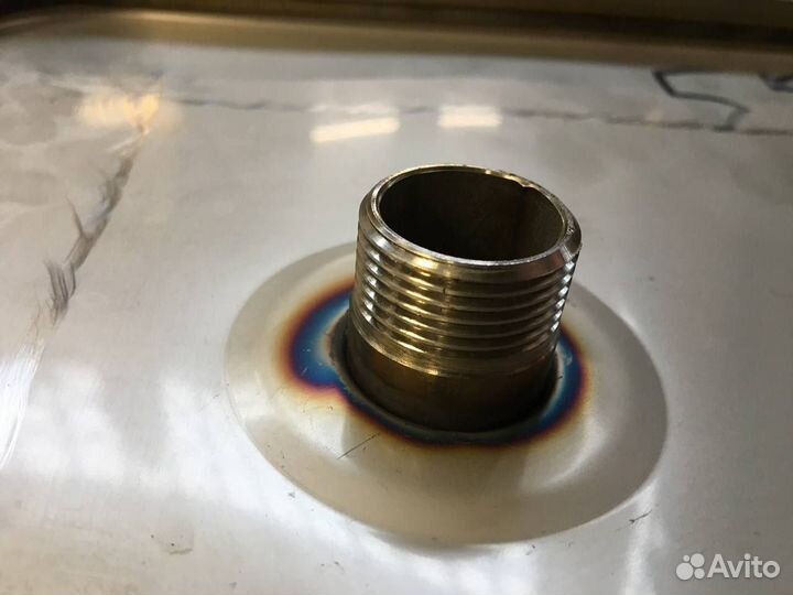 Бак выносной для теплообменника 55 л., Нержавейка