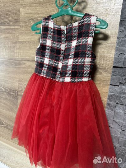 Детское нарядное платье 86-92