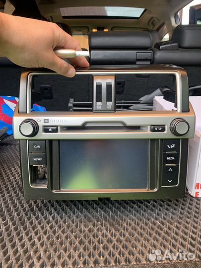 Штатная магнитола toyota prado 150 (2013-2017)