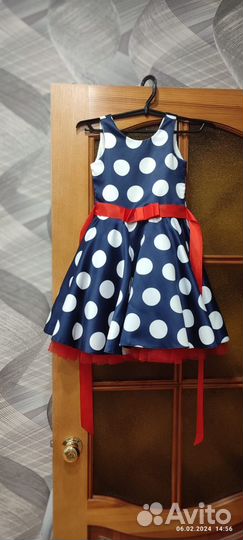 Платье для девочки 122-128
