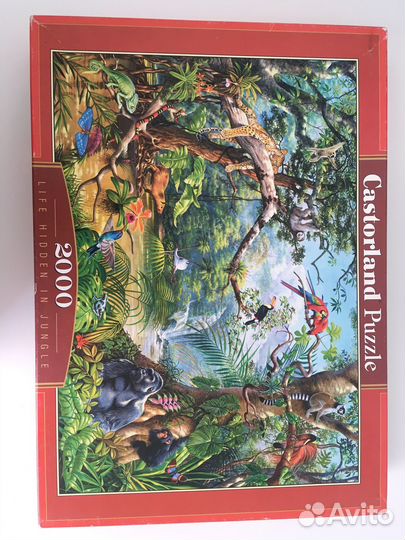 Пазлы 2000 «Джунгли»