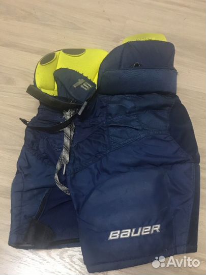 Хоккейные шорты bauer 1S YTH на рост 125-135