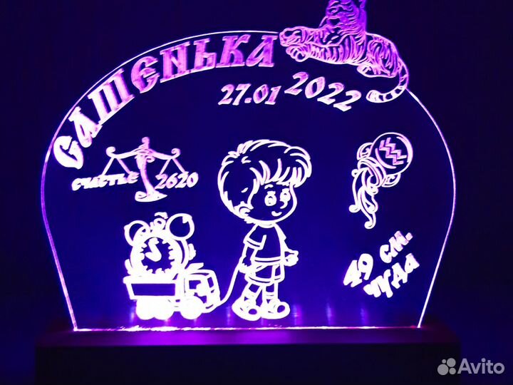 Ночник метрика