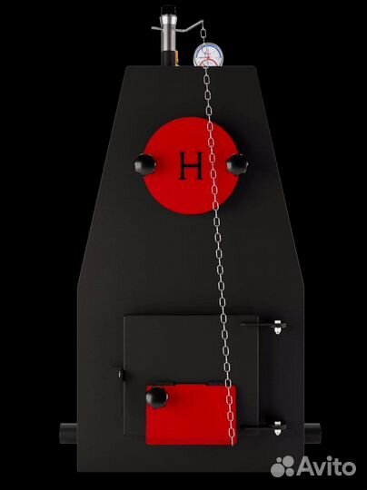 Твердотопливный котёл 8 квт