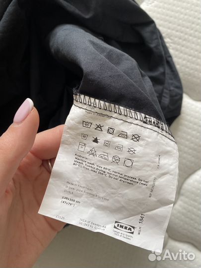 Простынь на резинке IKEA 120 200