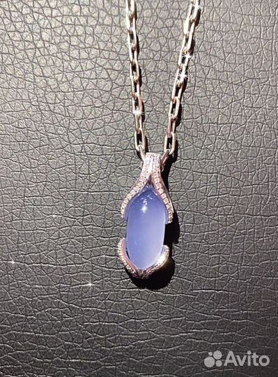 Подвеска 52 бриллианта 1 кварц