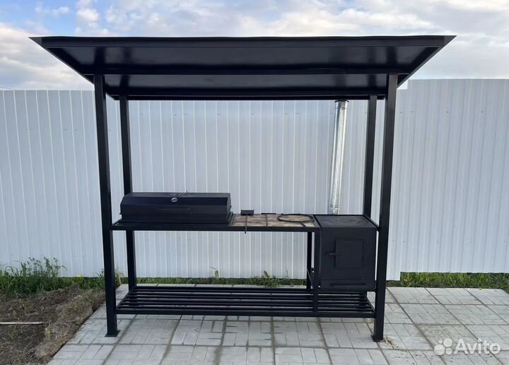 Мангал В стиле лофт