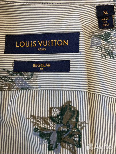 Louis Vuitton рубашка LV XL Embroidery shirt