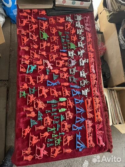 Солдатики пластмассовые СССР