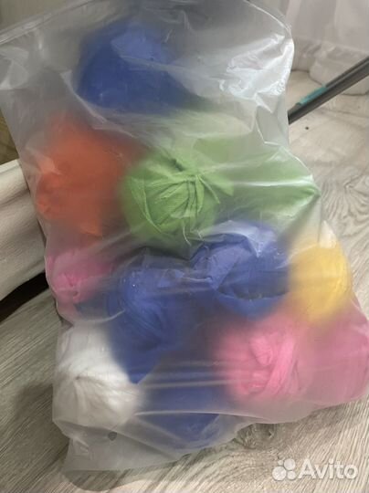 Трикотажная пряжа пакетом