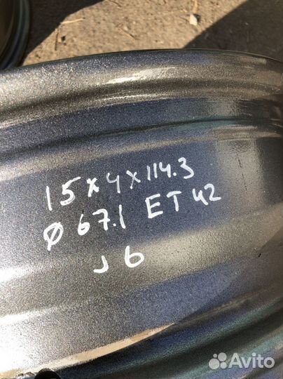 Литые диски r 15 4 114 3 цо 67.1