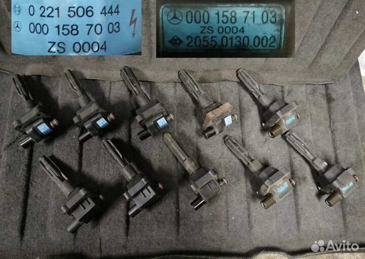 Катушка зажигания Mercedes W124 на двигатель M104