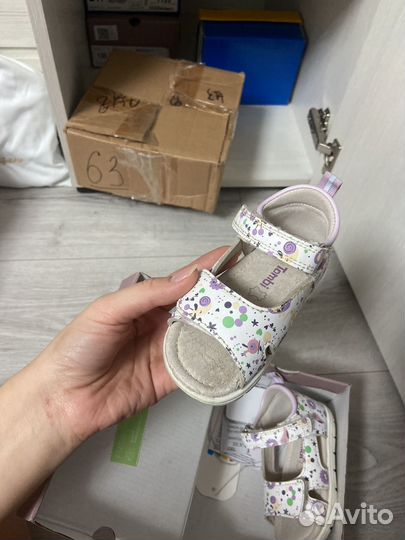 Босоножки для девочки 21 размер