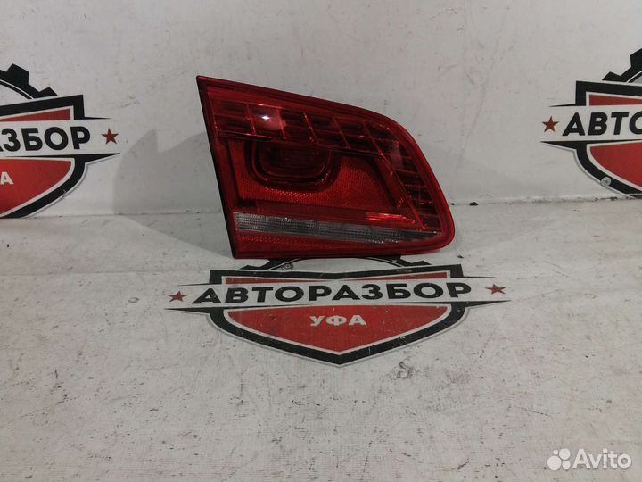 Фонарь внутренний левый Volkswagen Passat B7 11-14