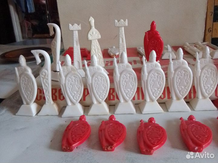 Шахматы СССР пластик
