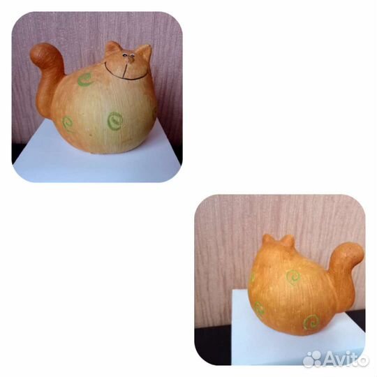 Кошки, фарфор, керамика