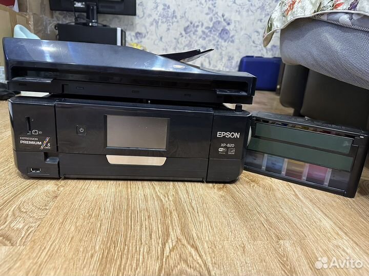 Мфу Epson xp-820 цветное принтер сканер факс
