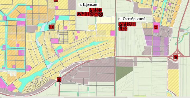 Участок 100 сот. (промназначения)