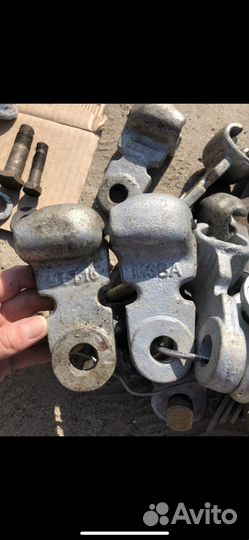 Серьги, скобы, ушко однолапчатое