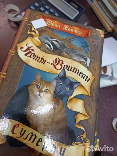 Детские книги. Коты воители