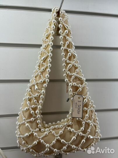 Сумочка с жемчугом